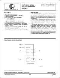 Click here to download IDT54FCT623CT Datasheet