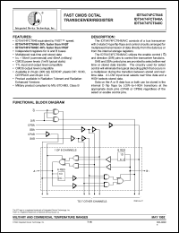 Click here to download IDT74FCT646 Datasheet
