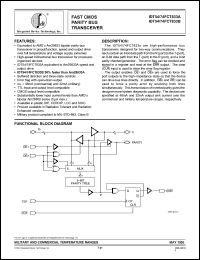 Click here to download IDT54FCT833AD Datasheet