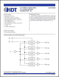 Click here to download IDT5T9050 Datasheet