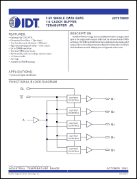 Click here to download IDT5T9050PGI Datasheet