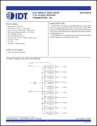 Click here to download IDT5T9070PAI Datasheet