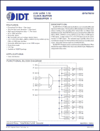 Click here to download IDT5T9310 Datasheet
