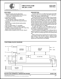 Click here to download IDT6116SA150TD Datasheet