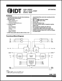 Click here to download IDT7007S20PFB Datasheet