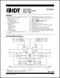 Click here to download IDT7008S25JI Datasheet