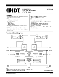 Click here to download IDT7009 Datasheet