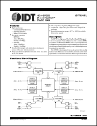 Click here to download IDT7054S25GI Datasheet