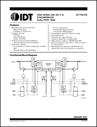 Click here to download IDT70914 Datasheet