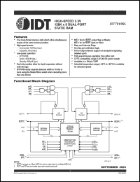 Click here to download IDT70V09 Datasheet