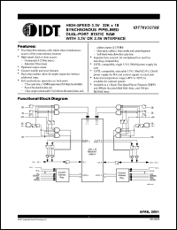 Click here to download IDT70V3379S Datasheet