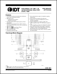 Click here to download IDT70V659S10BC Datasheet