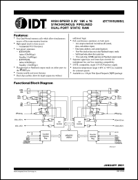 Click here to download IDT70V9269 Datasheet