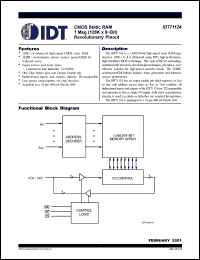 Click here to download IDT71124 Datasheet