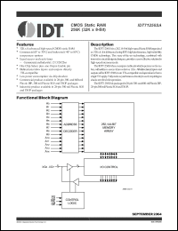 Click here to download IDT71256SA Datasheet
