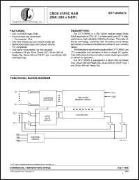 Click here to download IDT71256SA70 Datasheet