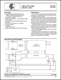 Click here to download IDT7164S15TPB Datasheet