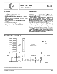 Click here to download IDT7187 Datasheet