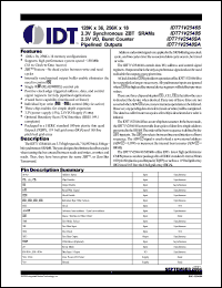 Click here to download IDT71V2546 Datasheet
