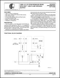 Click here to download IDT71V509 Datasheet