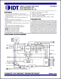 Click here to download IDT723613 Datasheet