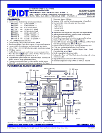 Click here to download IDT72T18125 Datasheet