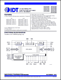 Click here to download IDT72V16320 Datasheet