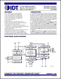 Click here to download IDT72V215L20PFI Datasheet