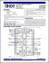 Click here to download IDT72V3642L15PF Datasheet