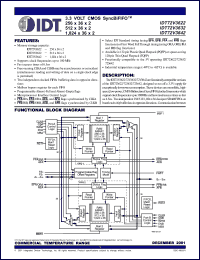 Click here to download IDT72V3632L10PQF Datasheet