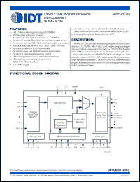 Click here to download IDT72V7326 Datasheet