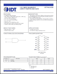 Click here to download IDT74ALVC08 Datasheet