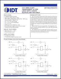 Click here to download IDT74ALVCH32373 Datasheet