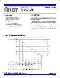 Click here to download IDT74CBTLV3251 Datasheet