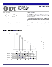 Click here to download IDT74CBTLV3251PY Datasheet