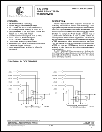 Click here to download IDT74FCT163951BPA Datasheet