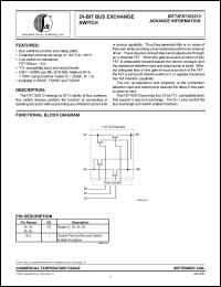 Click here to download IDT74FST163212 Datasheet