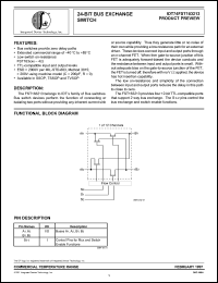 Click here to download IDT74FST163213PF Datasheet