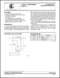 Click here to download IDT74FST163214PV Datasheet