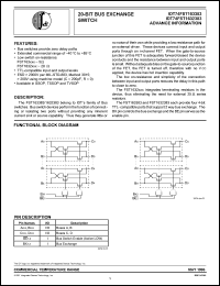 Click here to download IDT74FST1632383 Datasheet