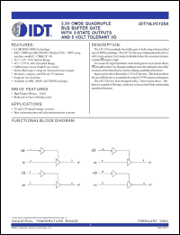 Click here to download IDT74LVC125A Datasheet