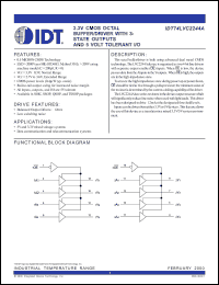 Click here to download IDT74LVC2244APG Datasheet