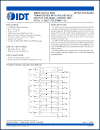 Click here to download IDT74LVCC3245APY Datasheet