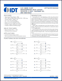 Click here to download IDT74LVCH162244A Datasheet