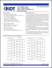 Click here to download IDT74LVCH162245 Datasheet