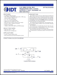 Click here to download IDT74LVCH245ASO Datasheet