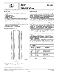 Click here to download IDT7M1001 Datasheet