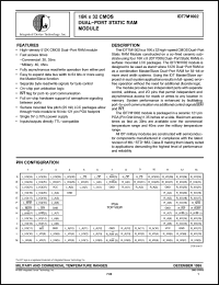 Click here to download IDT7M1002S40G Datasheet