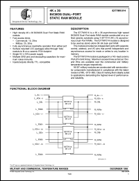 Click here to download IDT7M1014S30G Datasheet