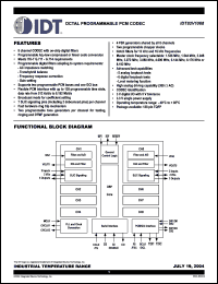 Click here to download IDT82V1068 Datasheet